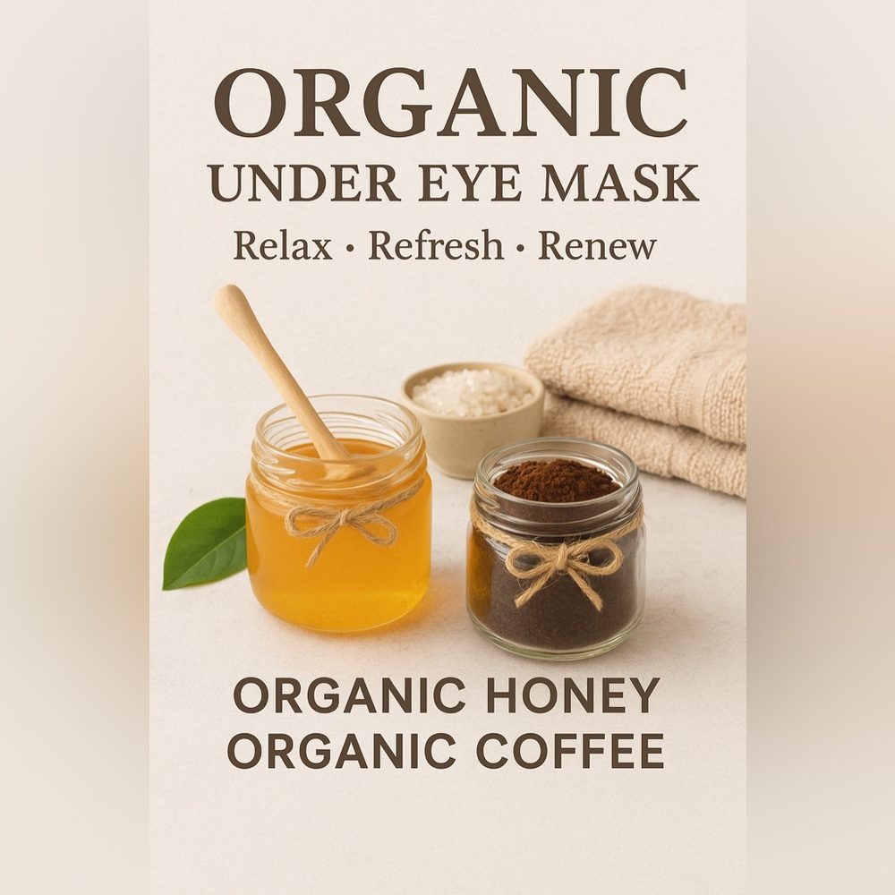 Under Eye Coffee Mask for Puffiness